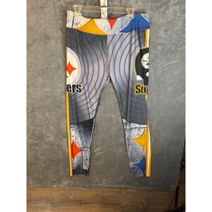 Pittsburgh Steelers Leggings Womens 4XL All Over Print Graphic NFL Fan Gear